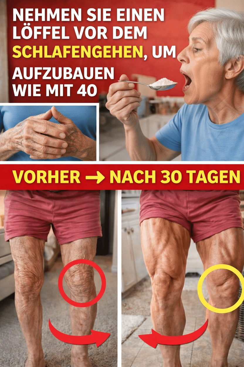 Muskeln aufbauen nach 60: Ihre Muskeln verschwinden ohne DIESES Lebensmittel in Ihrer Ernährung