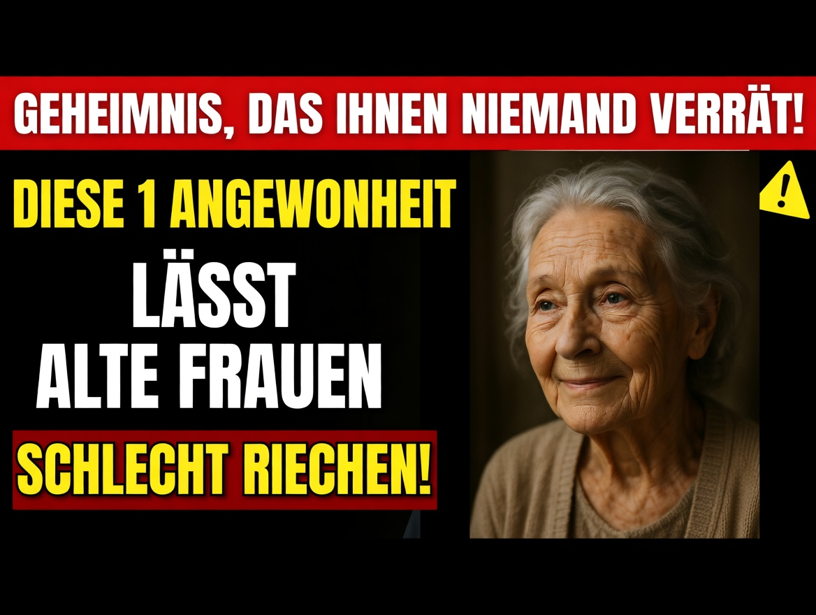 Gynäkologen WARNEN: DIESE eine Hygienegewohnheit lässt ältere Frauen NOCH SCHLIMMER riechen!