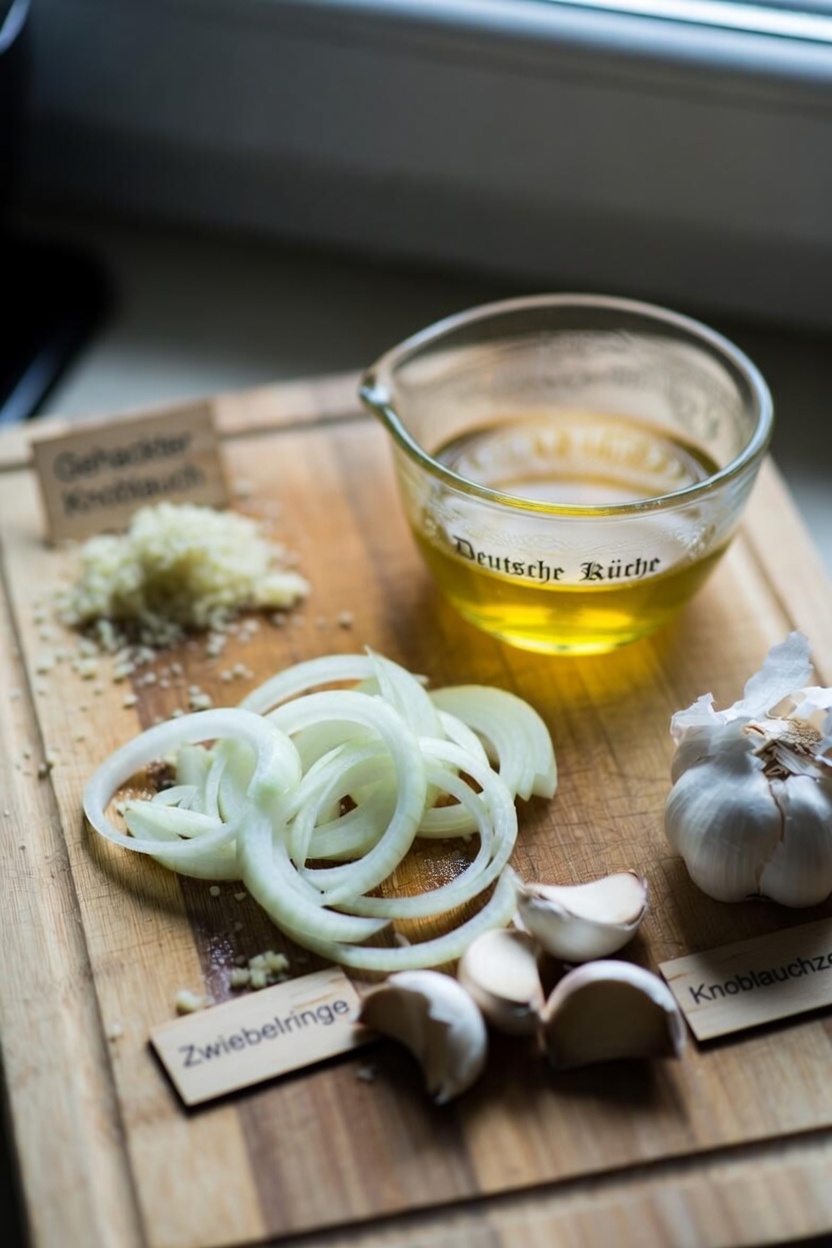 Entdecken Sie die einfache Küchenmischung: Geriebener Ingwer, Zwiebel, Knoblauch, Zitronensaft und Honig-Mischung