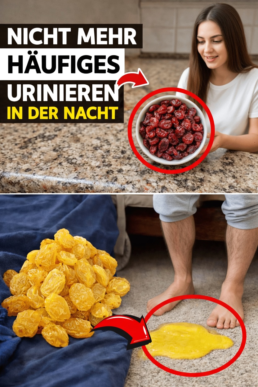 Über 60? Diese 3 Trockenfrüchte vor dem Schlafengehen können helfen, nächtlichen Harndrang zu beruhigen und einen tieferen Schlaf zu fördern