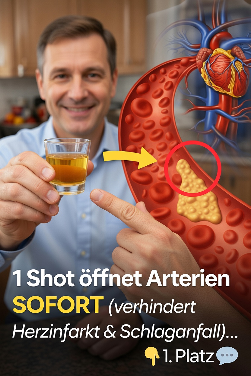 Ein einfacher täglicher Shot zur Unterstützung einer gesunden Durchblutung und Herzgesundheit