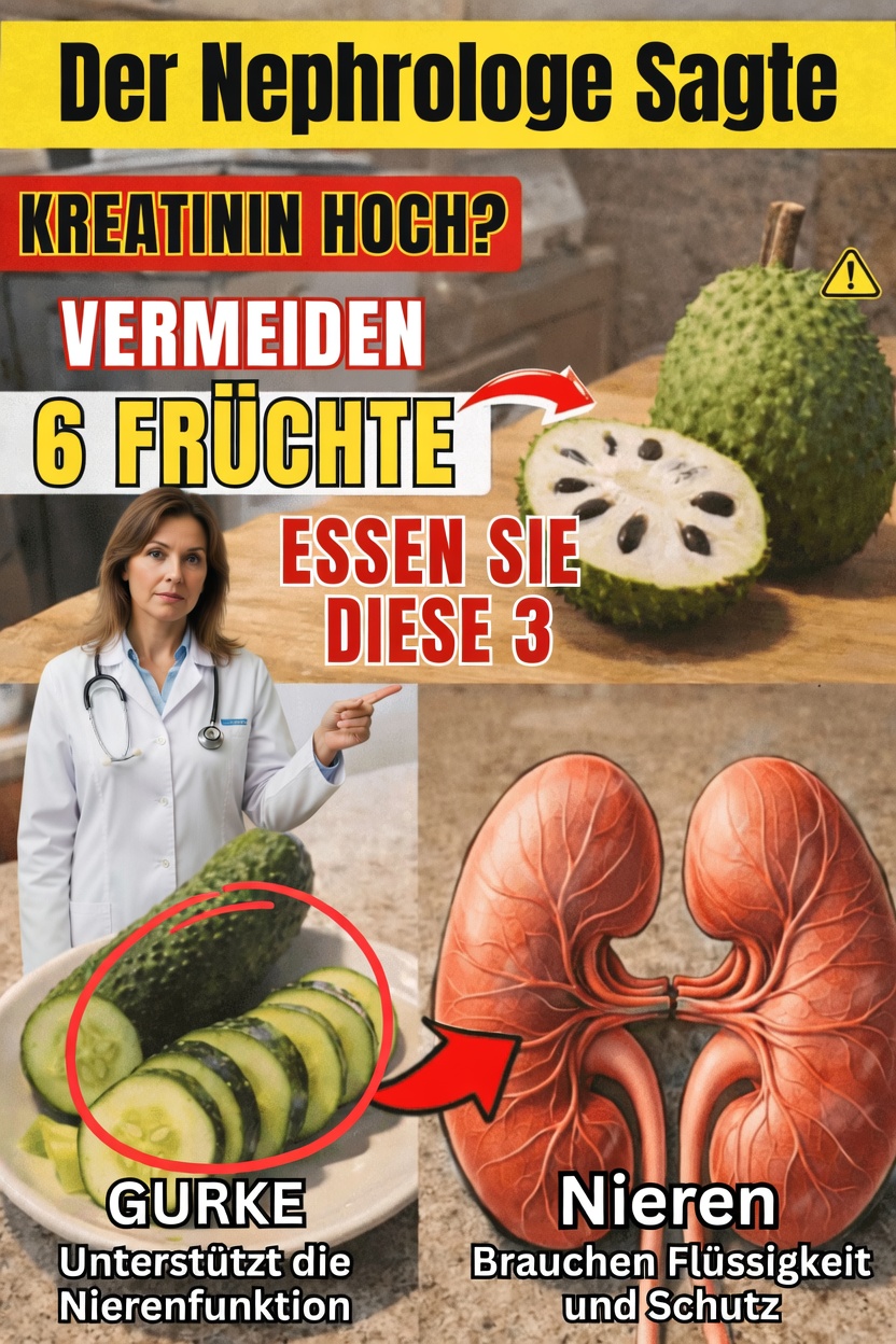 Hohe Kreatininwerte? Clevere Obstwahl zur Unterstützung Ihrer Nierengesundheit