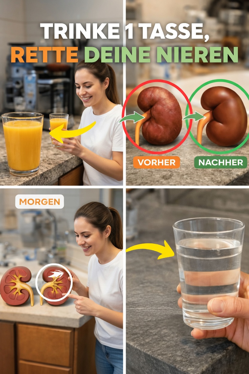 Eine einfache Morgenroutine für Ihre Nierengesundheit: Entdecken Sie die Kraft von frischem Orangensaft