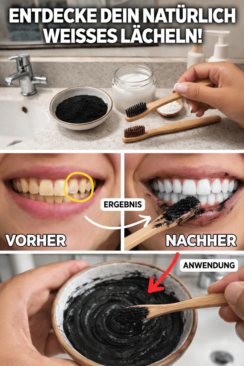 Natürliche Methoden für ein strahlenderes Lächeln: Was Sie über Aktivkohle wissen sollten