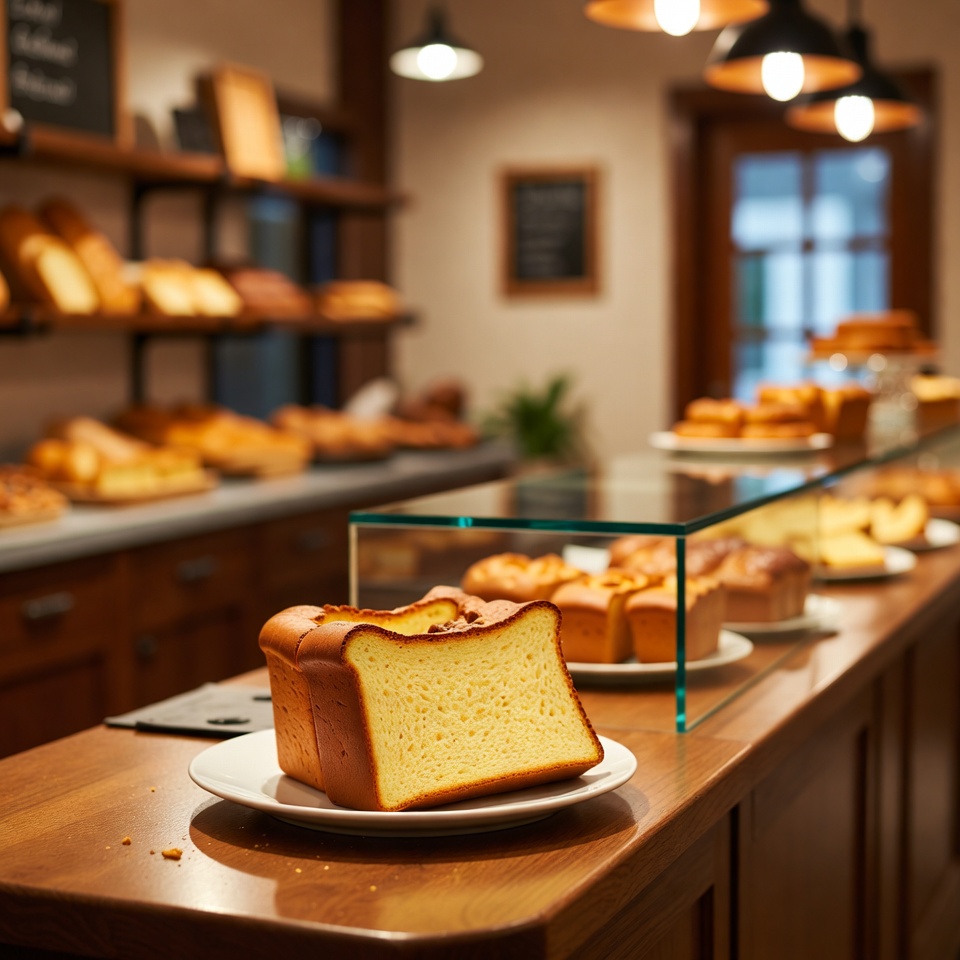 Ini chinesischer Biskuitkuchen