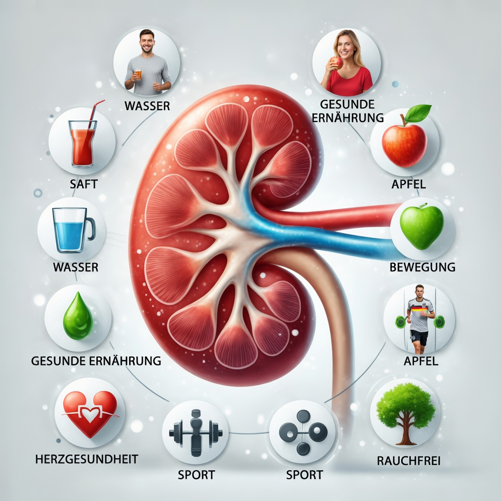 Alltägliche Gewohnheiten zur Förderung des Nierenbewusstseins und langfristigen Wohlbefindens ohne medizinische Ansprüche