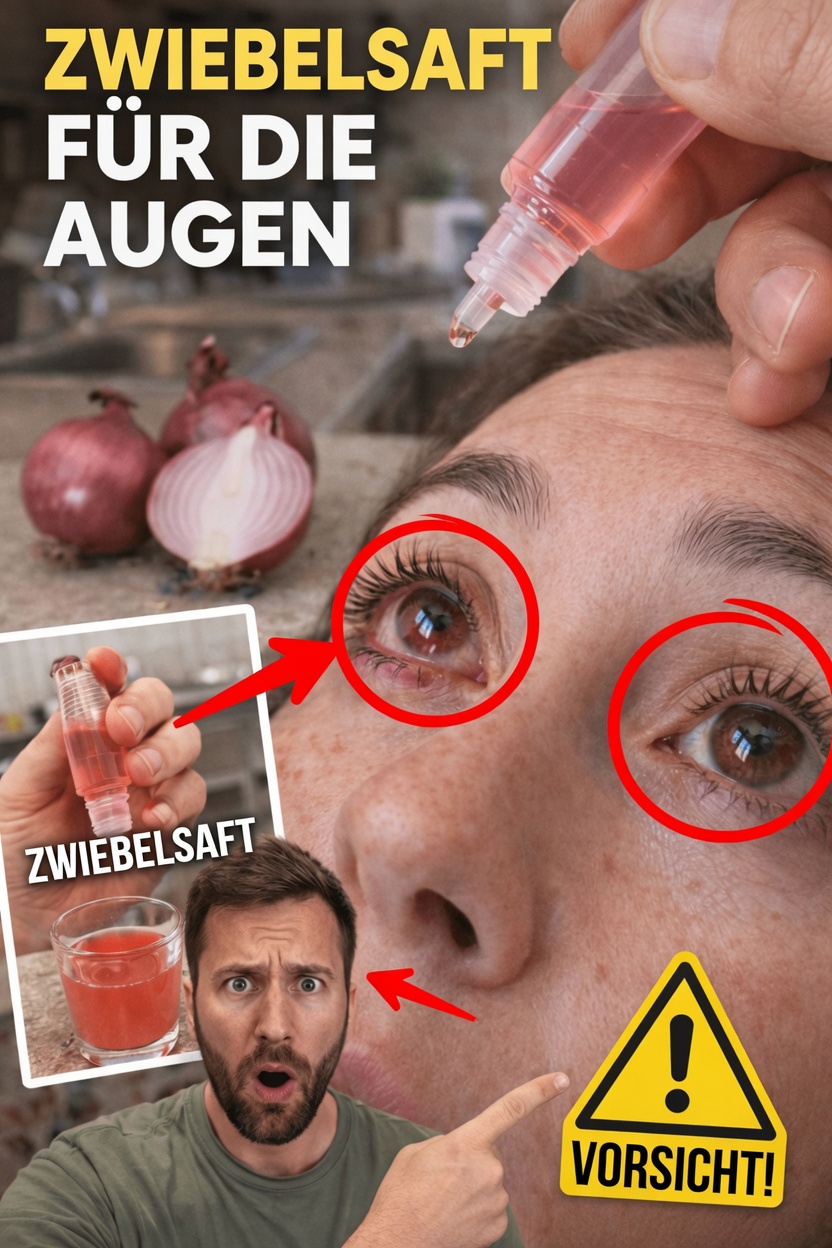 Ist Zwiebelsaft eine natürliche Methode, um Augenkomfort und -gesundheit zu unterstützen? Die Fakten im Überblick