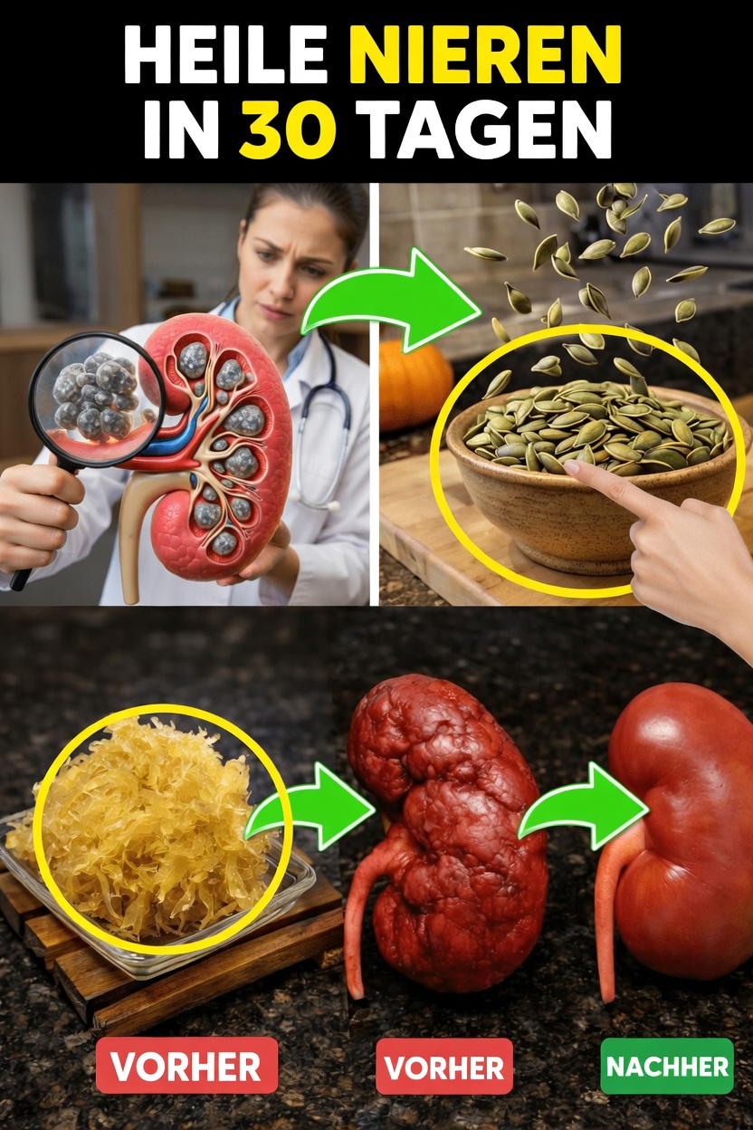 Entdecken Sie nährstoffreiche Lebensmittel und Gewohnheiten, die Ihre Nierengesundheit auf natürliche Weise unterstützen