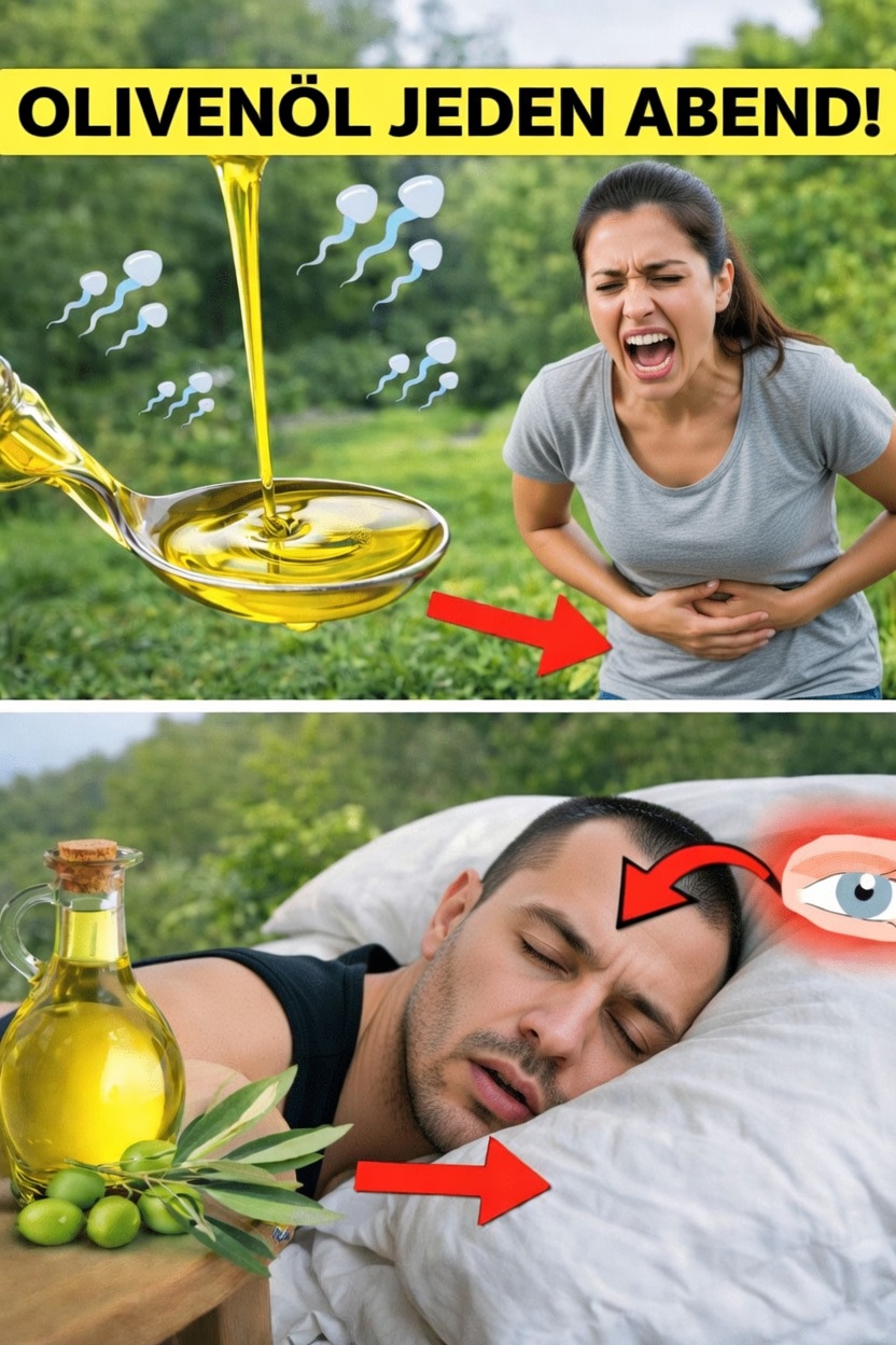 Was passiert mit deinem Körper, wenn du jeden Abend einen Löffel natives Olivenöl extra zu dir nimmst?