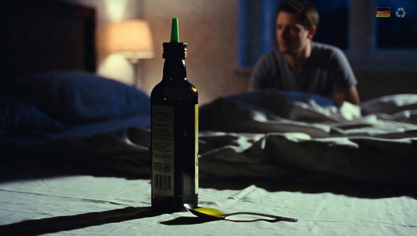 Was passiert mit deinem Körper, wenn du jeden Abend einen Löffel natives Olivenöl extra zu dir nimmst?