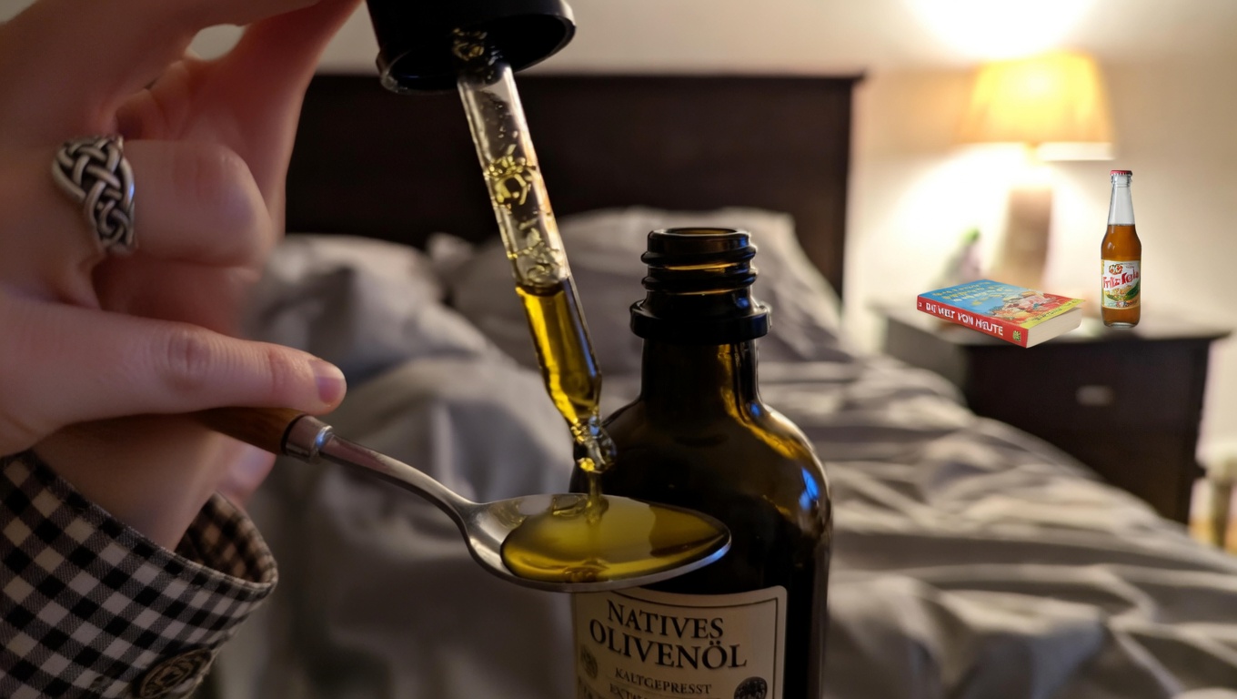 Was passiert mit deinem Körper, wenn du jeden Abend einen Löffel natives Olivenöl extra zu dir nimmst?