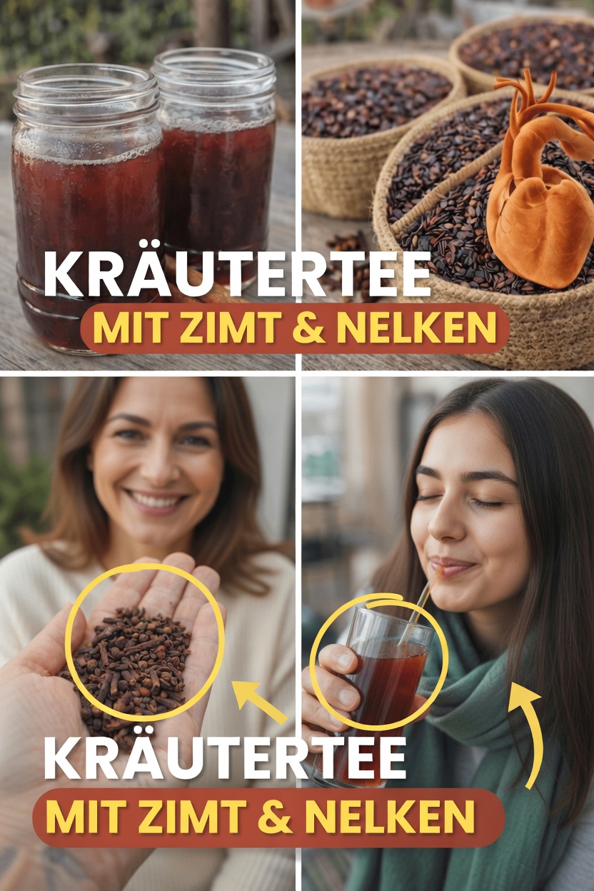 Entdecken Sie die überraschenden Gesundheitsvorteile von Hibiskustee mit Zimt und Nelken