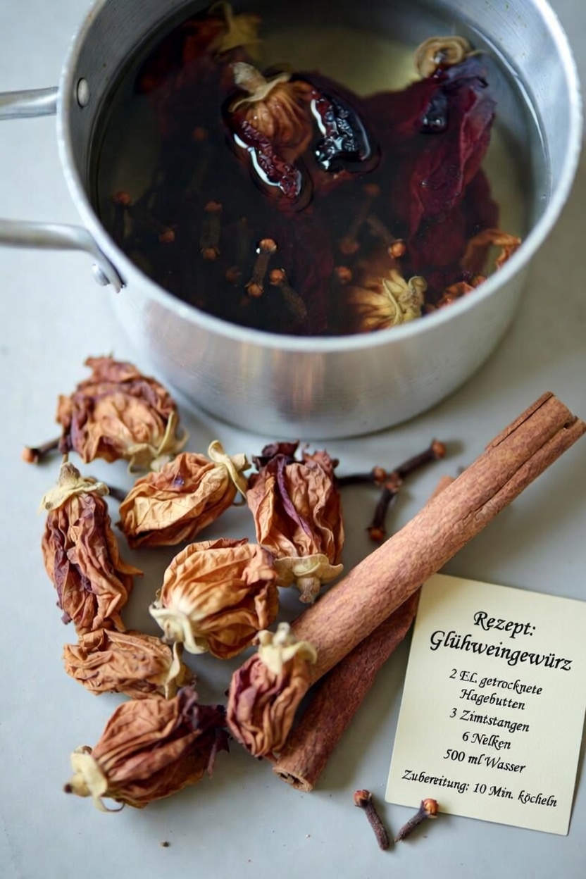 Entdecken Sie die überraschenden Gesundheitsvorteile von Hibiskustee mit Zimt und Nelken