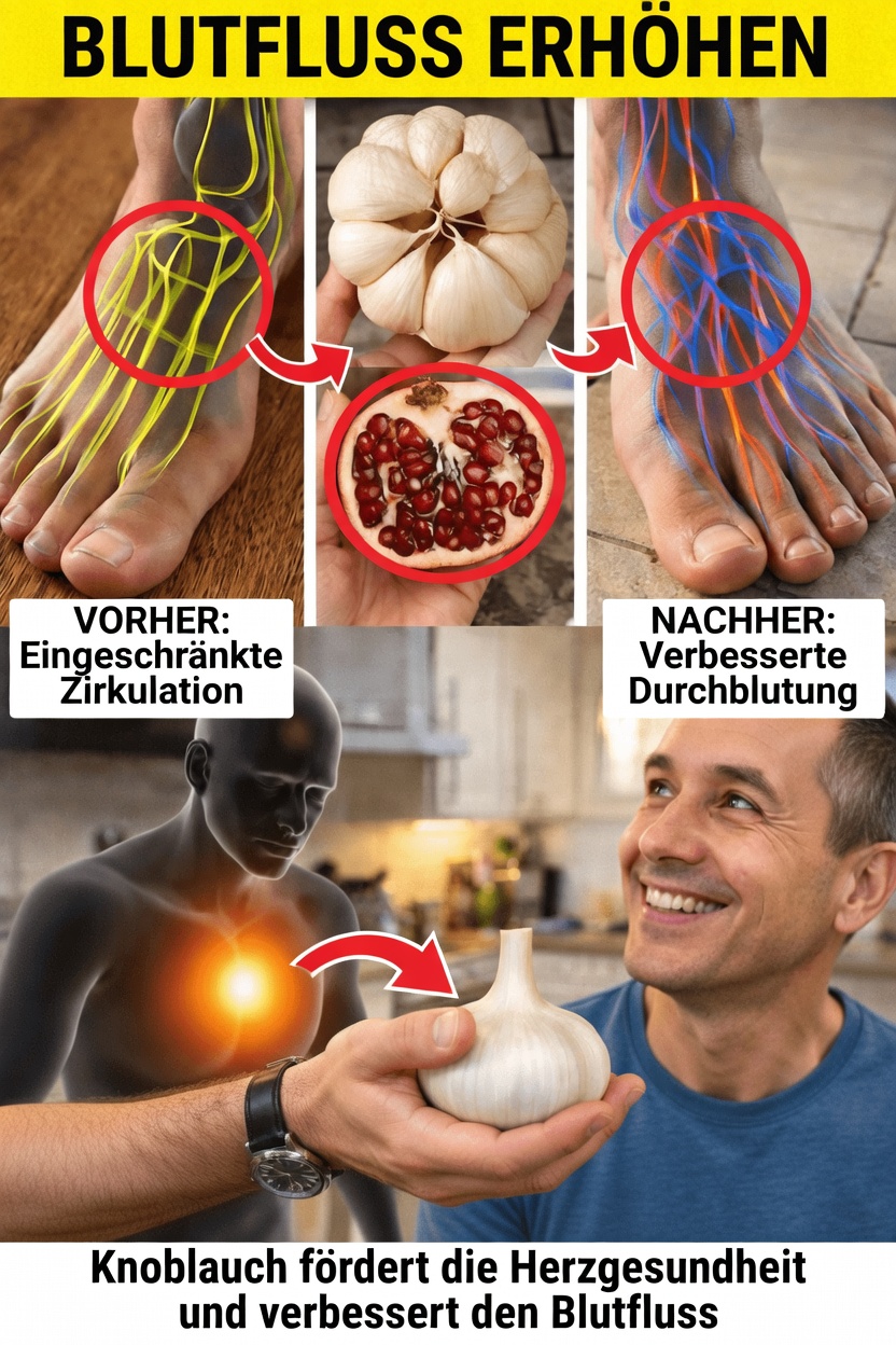 14 einfache Lebensmittel, die auf natürliche Weise eine gesunde Blutzirkulation unterstützen können