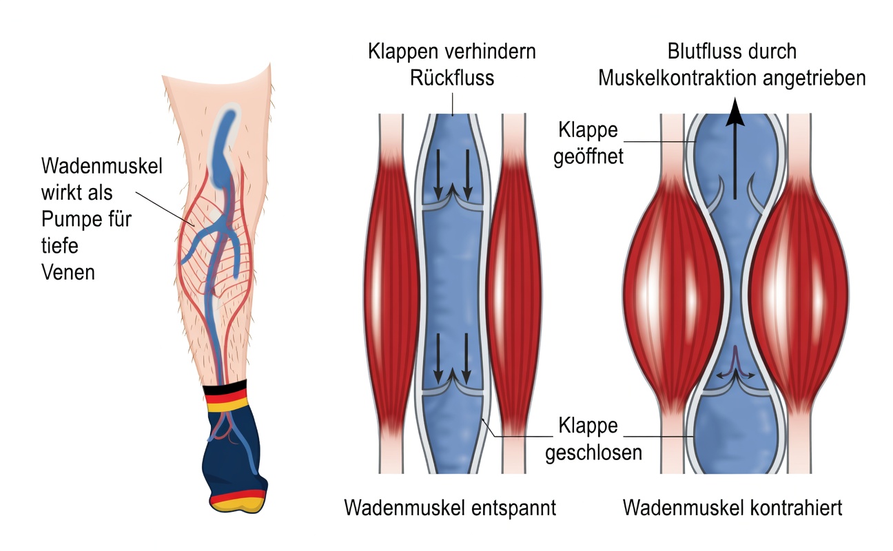 Warum Ihre Waden das „zweite Herz“ genannt werden