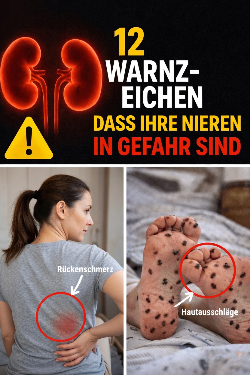 Deuten diese subtilen Anzeichen darauf hin, dass Ihre Nieren Aufmerksamkeit brauchen?