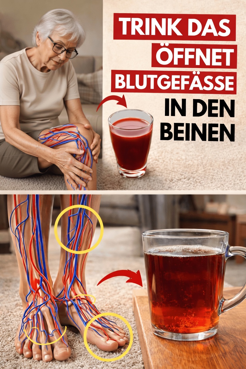 Entdecken Sie das überraschende Alltagsgetränk, das möglicherweise eine bessere Durchblutung Ihrer Beine unterstützt – und wie Sie es zu Hause zubereiten können