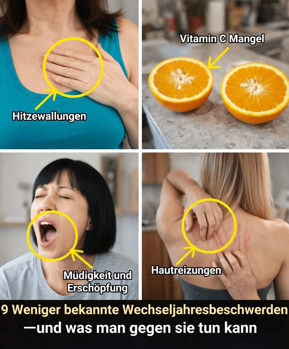 9 weniger bekannte Wechseljahrsbeschwerden – und praktische Wege, um sie zu bewältigen