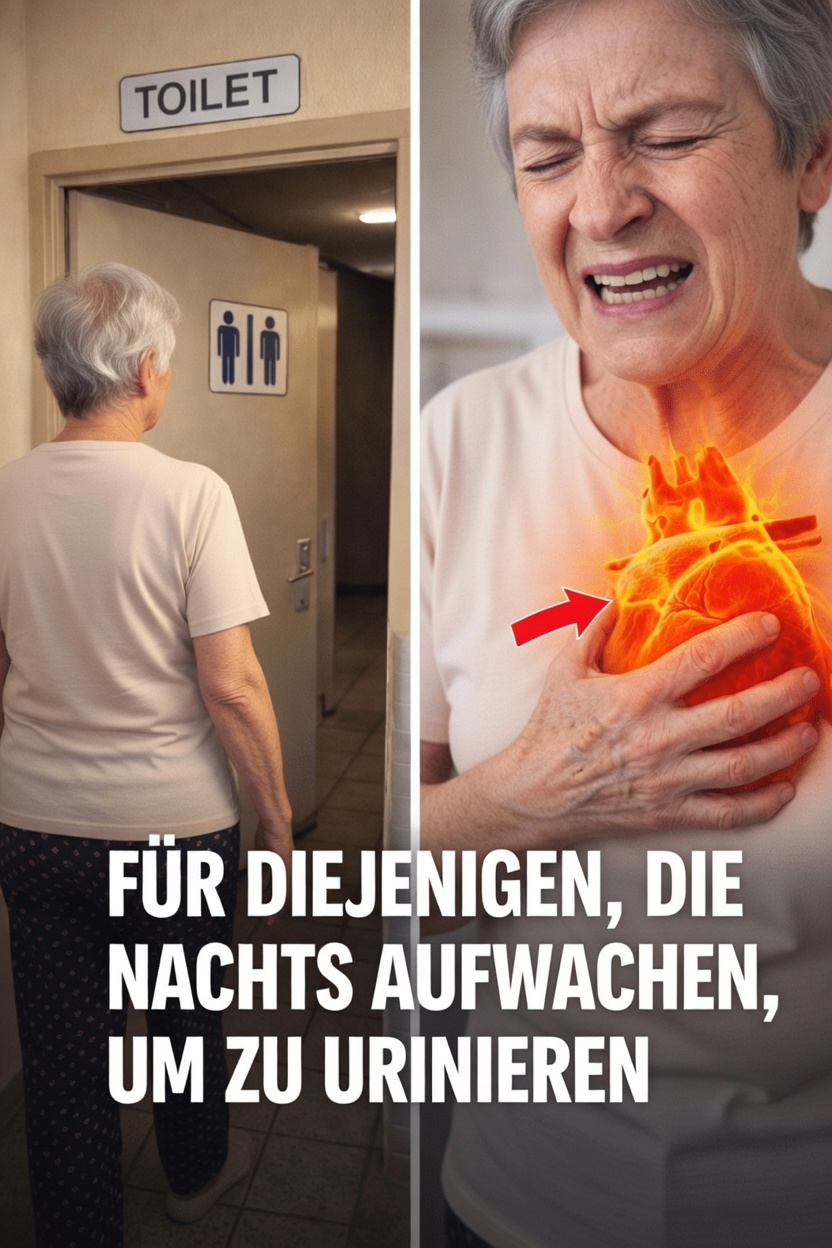 Häufige nächtliche Toilettengänge: Könnte dies ein Anzeichen für Herzprobleme sein? Was die Forschung enthüllt