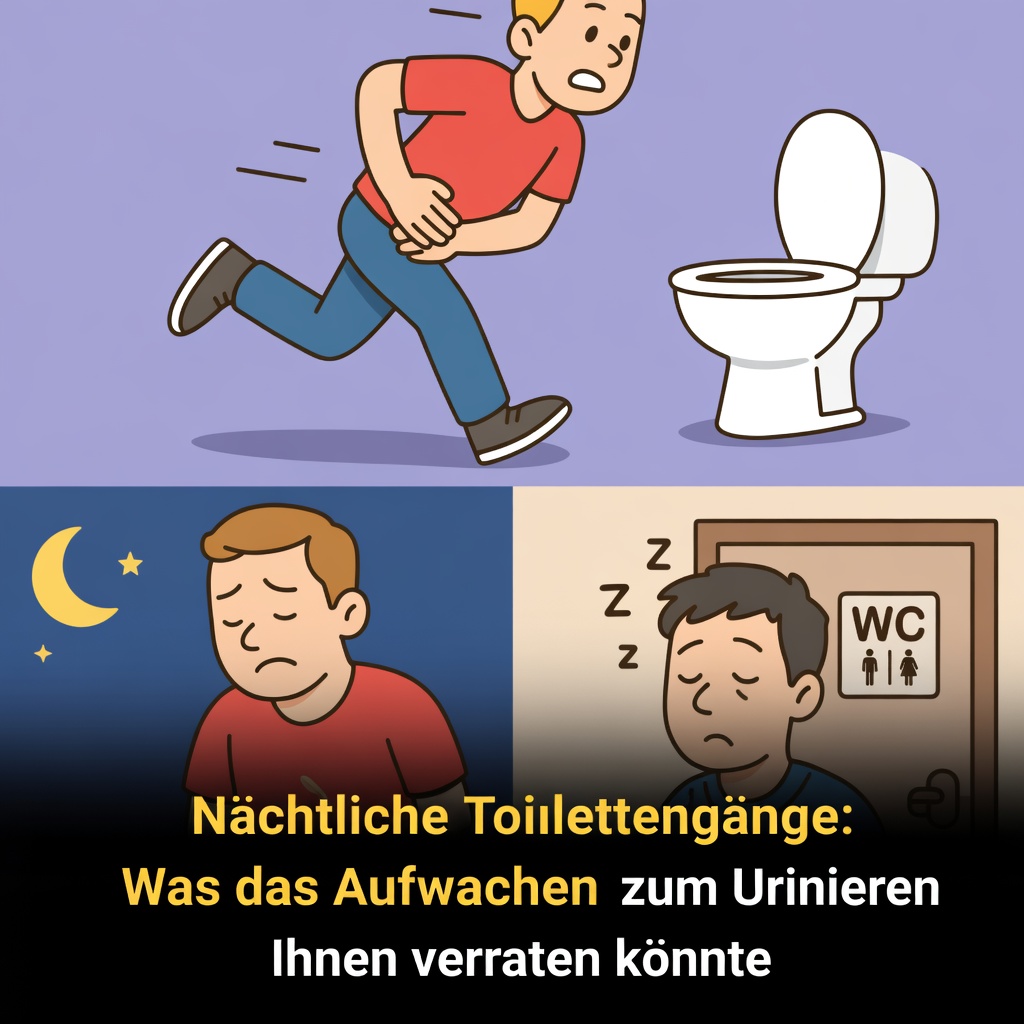 Häufige nächtliche Toilettengänge: Könnte dies ein Anzeichen für Herzprobleme sein? Was die Forschung enthüllt