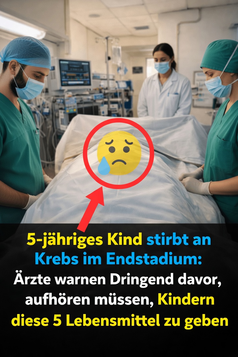 5-jähriges Kind verliert den Kampf gegen Krebs – Ärzte nennen 5 Lebensmittel, die Eltern ihren Kindern niemals geben sollten