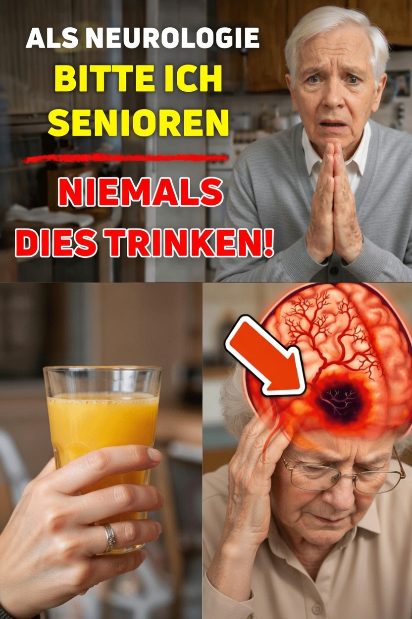 Als Hirnärztin/Hirnarzt: Dieser morgendliche Fehler VERDREIFACHT Ihr Schlaganfallrisiko nach 60!