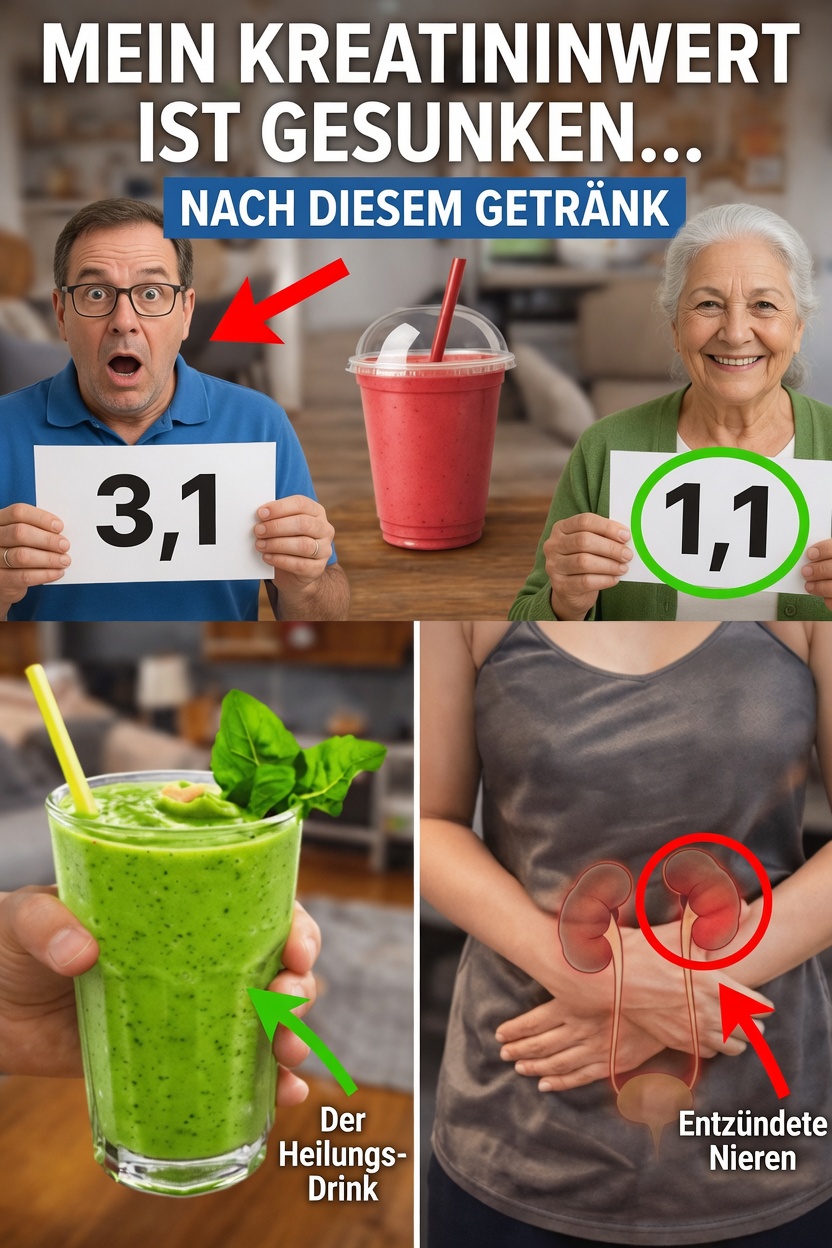Drei einfache Getränke, die die Nierengesundheit und gesunde Kreatininwerte unterstützen können