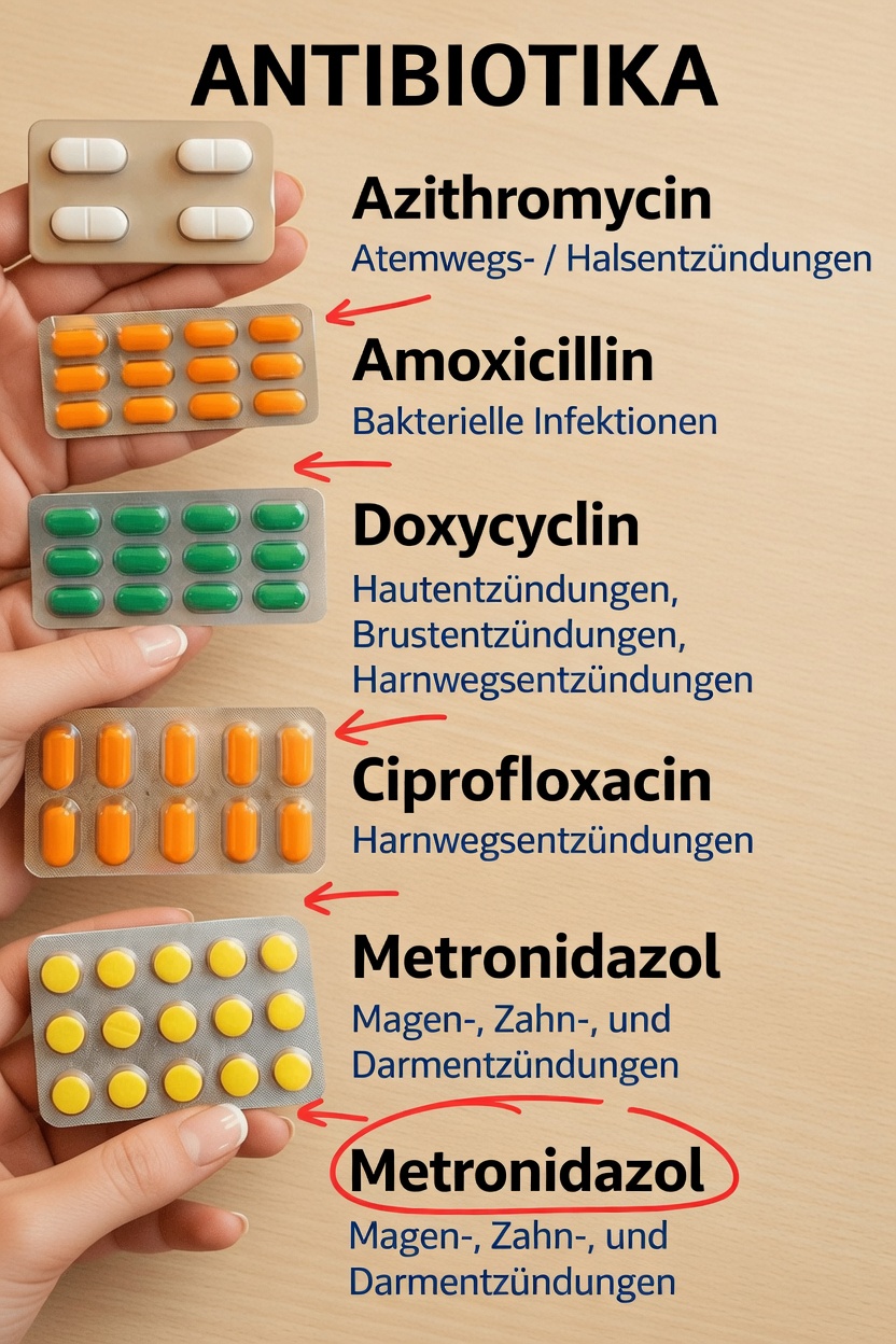 Die 5 häufigsten Antibiotika, die jeder kennen sollte: Anwendungen und warum sie wichtig sind