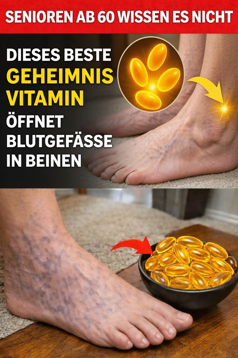 Top 3 Vitamine gegen Wadenkrämpfe und zur Wiederherstellung der Kraft bei Senioren: Stärken Sie Ihre Beine auf natürliche Weise
