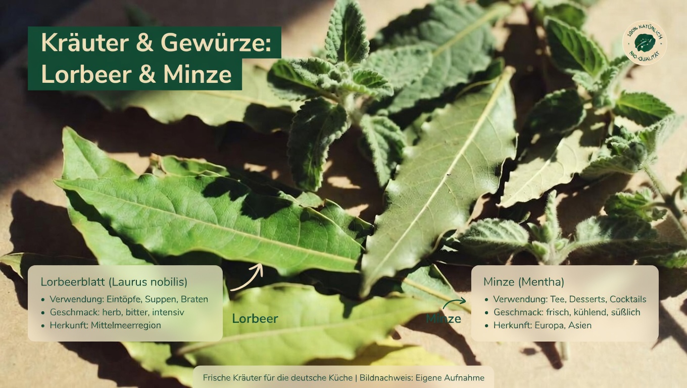 Guavenblätter, Lorbeerblätter und Oregano: Eine traditionelle Kräuterinfusion für das tägliche Wohlbefinden erkunden