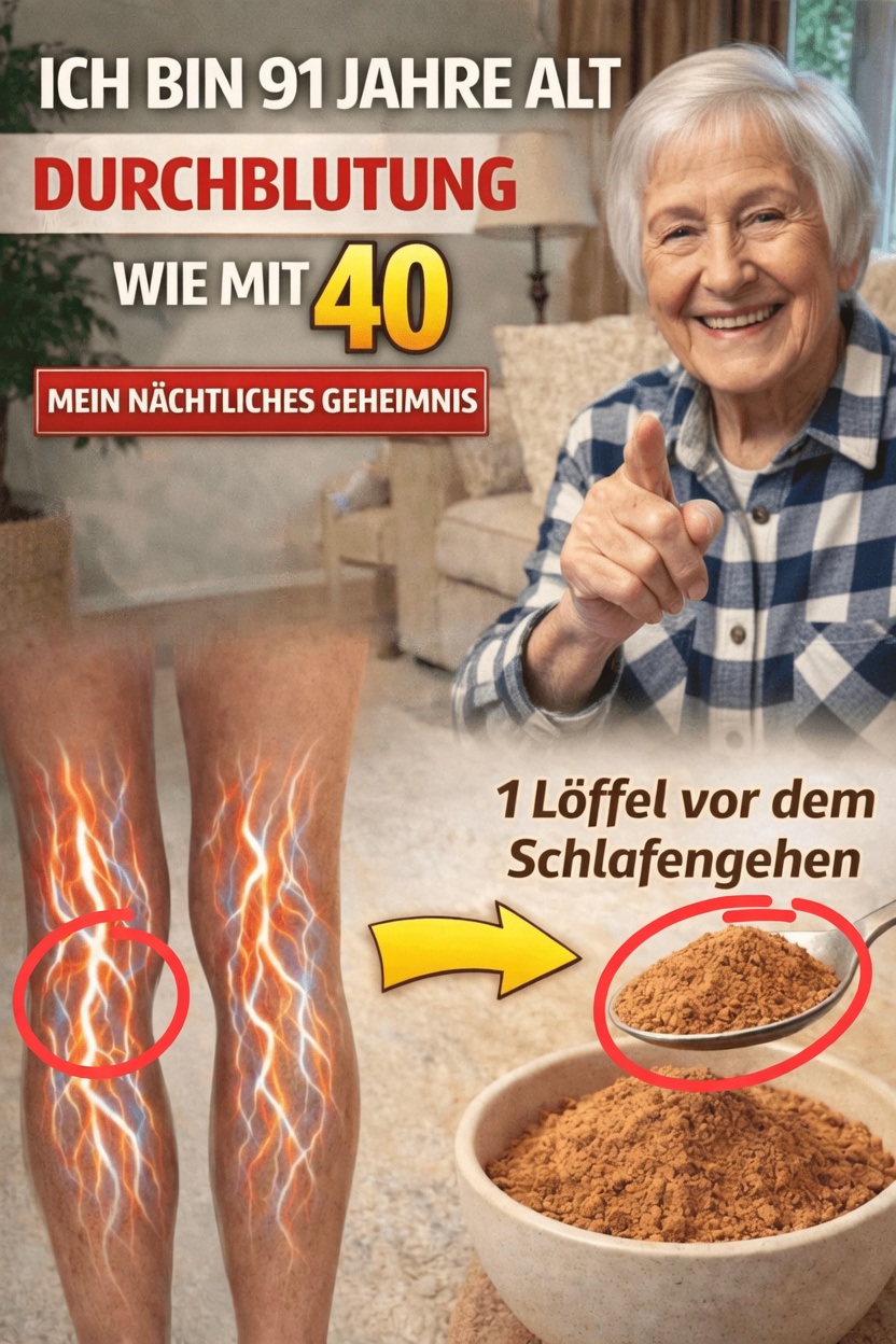 Eine einfache Abendroutine: Wie Knoblauch und Honig die Durchblutung in Ihren Beinen unterstützen können