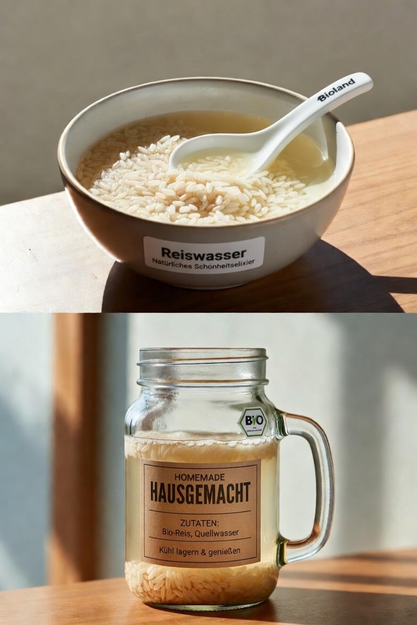 Entdecken Sie, wie Sie Reiswasser in Ihre tägliche Hautpflegeroutine integrieren können – für glattere, strahlendere Haut