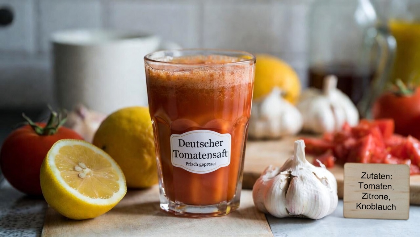 Entdecke die Kraft von Tomaten-, Knoblauch- und Zitronensaft: Eine einfache tägliche Gewohnheit für das Wohlbefinden des Körpers