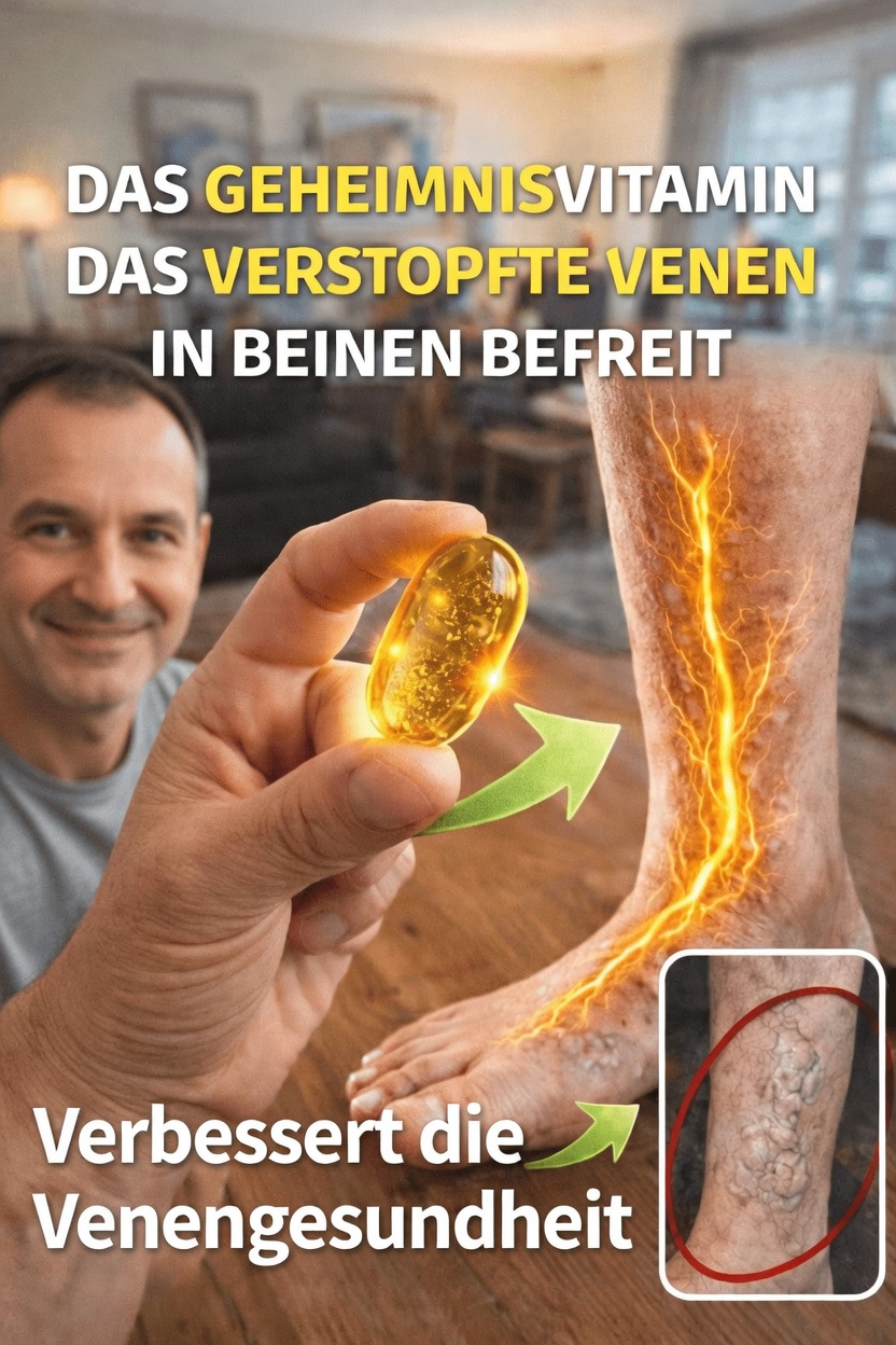 Das geheime Vitamin für gesunde Beinvenen und Durchblutung, das Ihnen möglicherweise fehlt