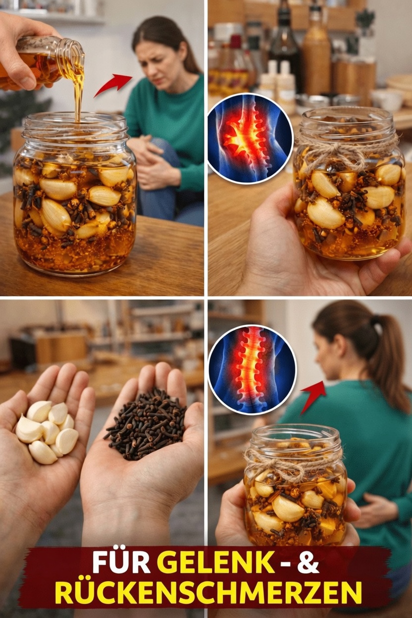 Entdecken Sie die überraschenden Vorteile von Knoblauch- und Nelkenöl für alltäglichen Gelenkkomfort und Beinentlastung