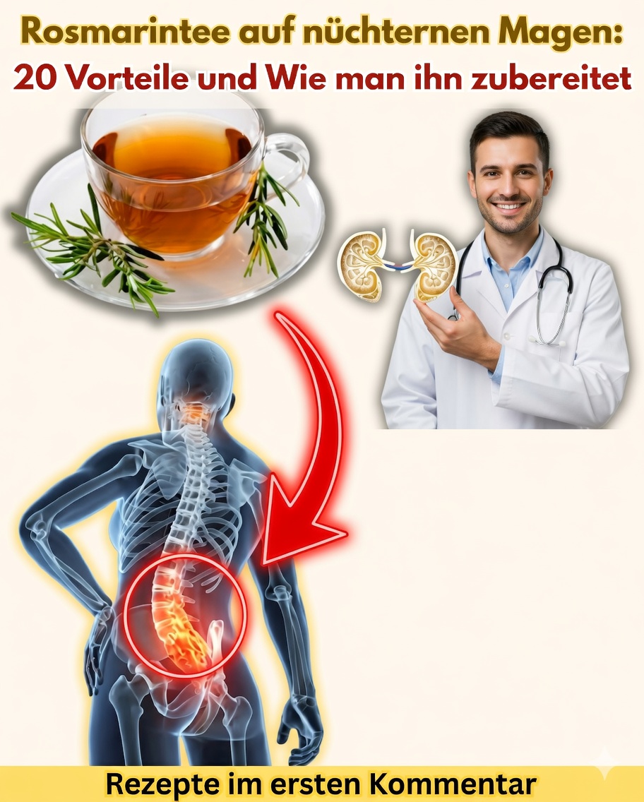 🌿 Rosmarintee auf nüchternen Magen: 7 kraftvolle natürliche Rezepte, um den Tag mit Energie zu beginnen
