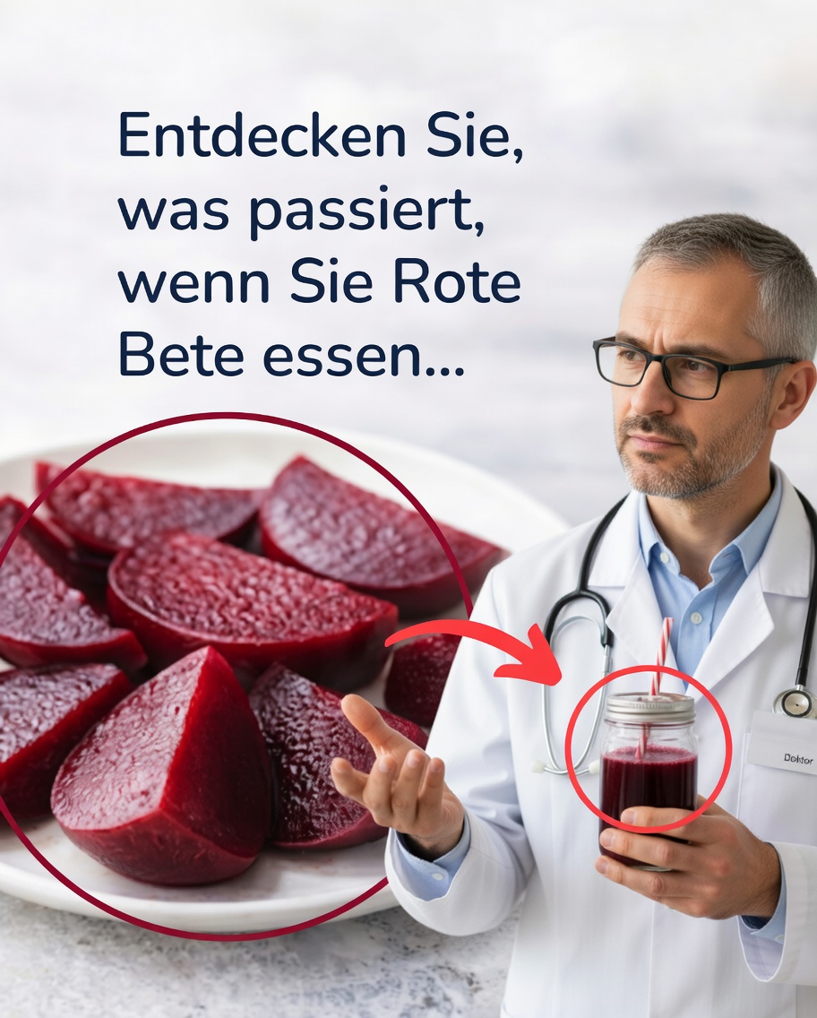 Rote Bete: Das rote Gemüse, das Ärzte zur Verbesserung der Gesundheit empfehlen