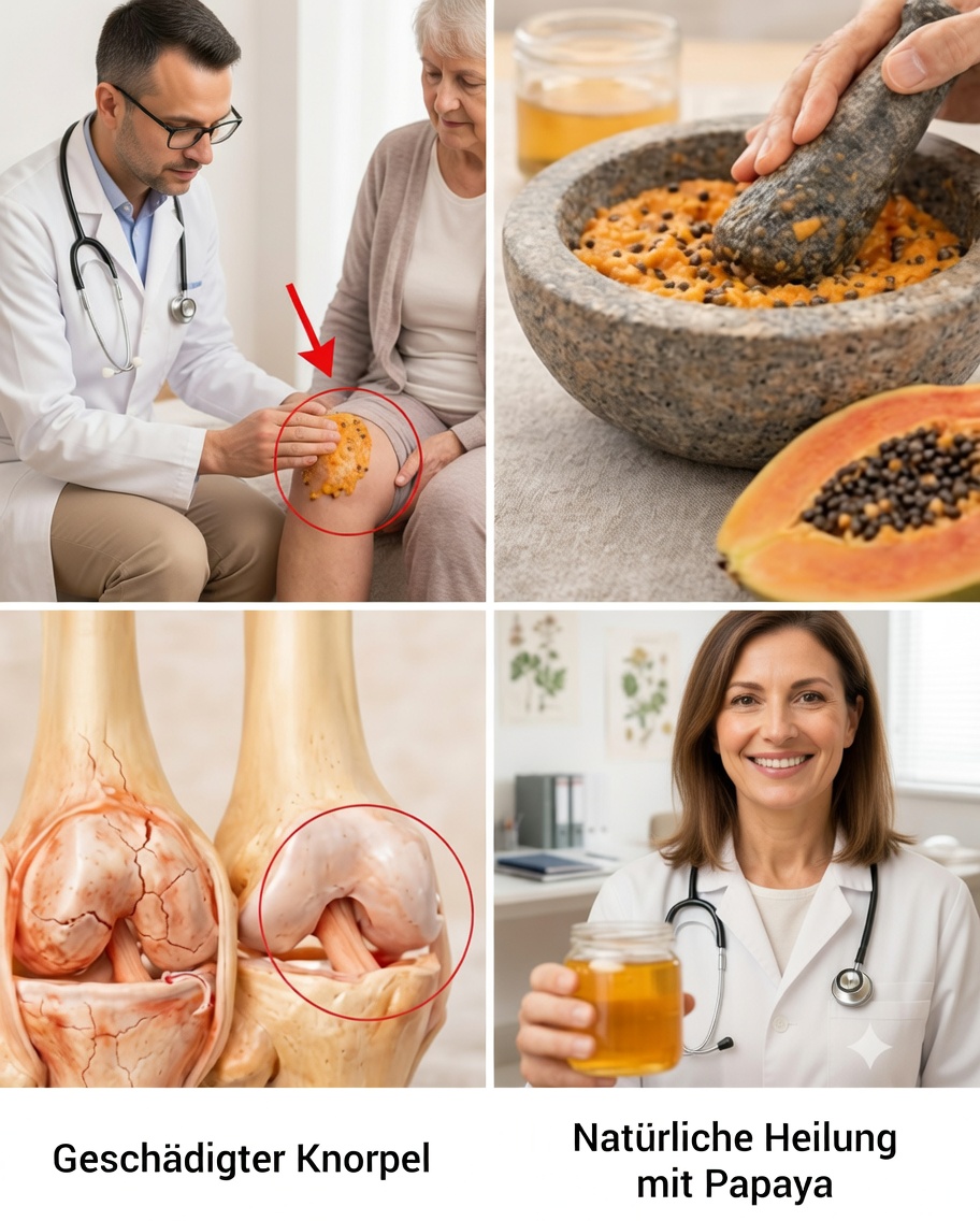 Papayakerne: Das natürliche Geheimnis, das helfen kann, Schmerzen in Knien, Rücken und Wirbelsäule zu lindern ✨