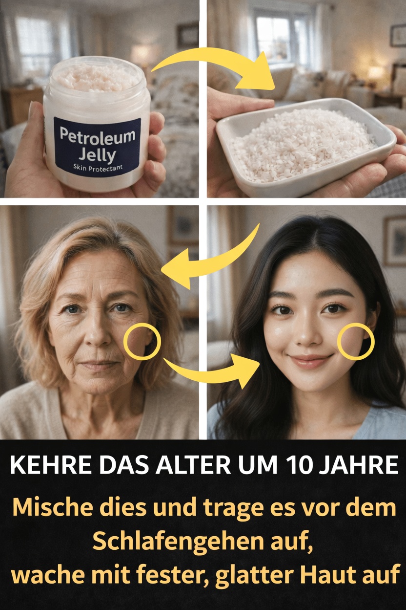Entdecken Sie die Vorteile eines einfachen Hautpeelings mit Vaseline und Salz für glattere Haut