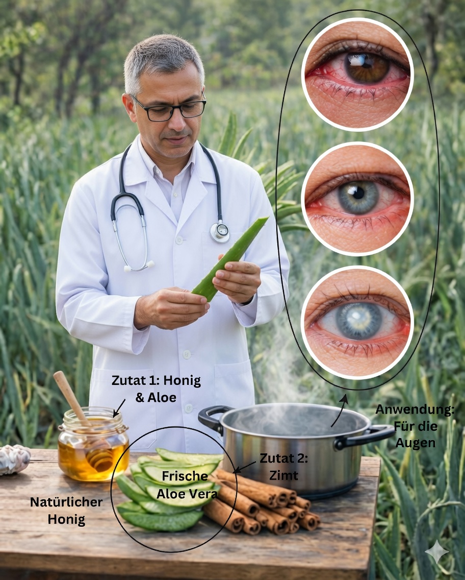 🌿 Aloe Vera und Zimt: Das natürliche Heilmittel, das Ihre Gesundheit verändern kann