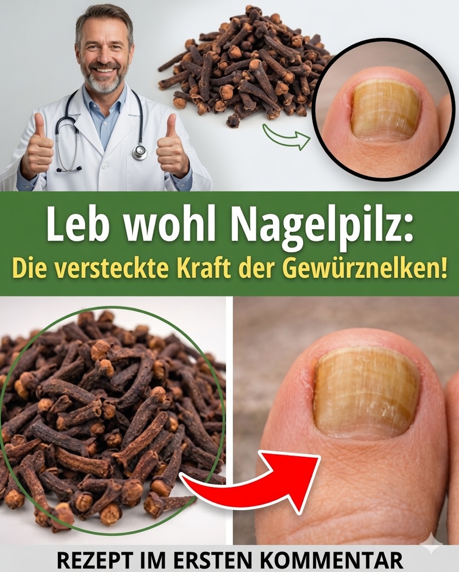 💅 Nagelpilz mit Gewürznelken beseitigen: das natürliche Mittel, auf das viele setzen