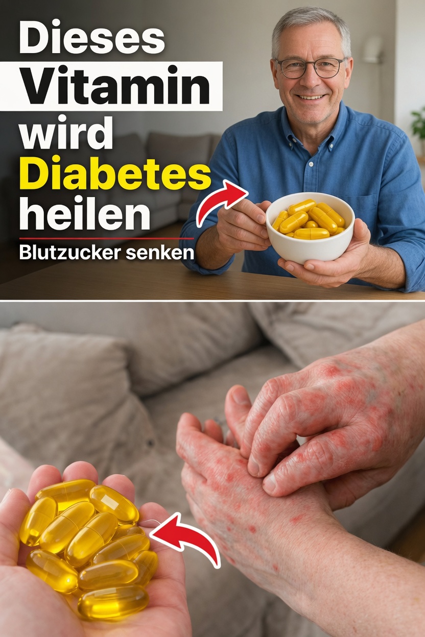 3 Vitamine, an denen die meisten Diabetiker gefährlich starken Mangel haben (Wenn du das behebst = besserer Blutzucker, weniger Komplikationen)