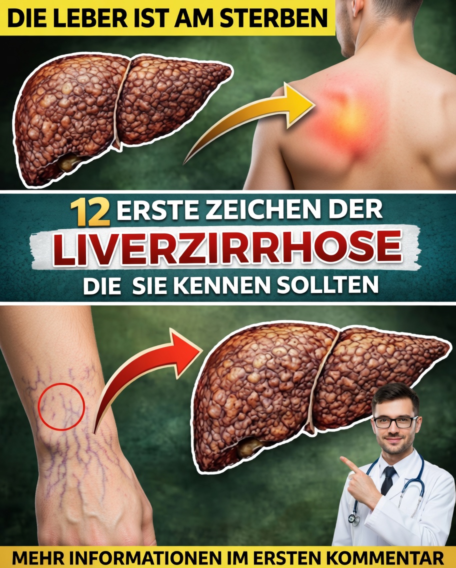 12 Anzeichen einer Leberzirrhose, die Sie nicht ignorieren sollten, um Ihre Lebergesundheit zu schützen