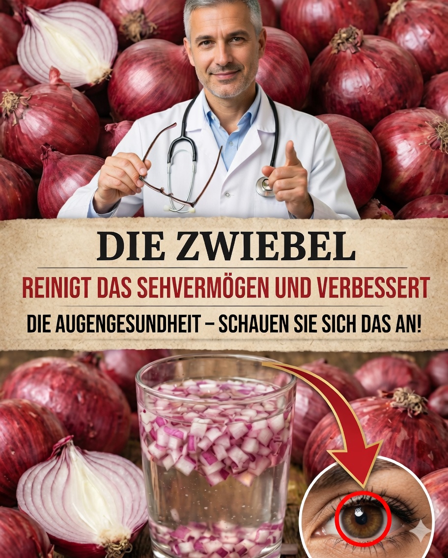 Zwiebel für die Augen: das natürliche 5-Minuten-Mittel, das immer mehr Menschen wiederentdecken 👁️🧅