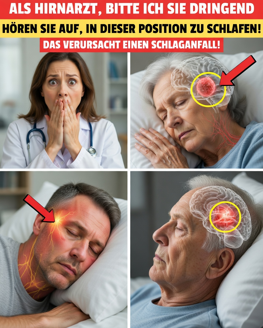 Der Gehirnarzt schlägt Alarm: Diese Schlafgewohnheit kann nachts Ihre Durchblutung stören