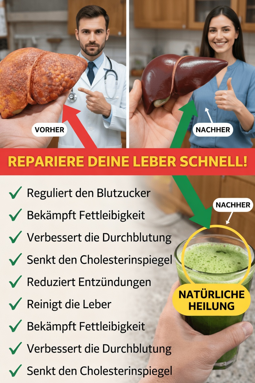 Ein einfacher grüner Smoothie zur Unterstützung Ihrer Lebergesundheit, Blutzuckerbalance und Ihres allgemeinen Wohlbefindens