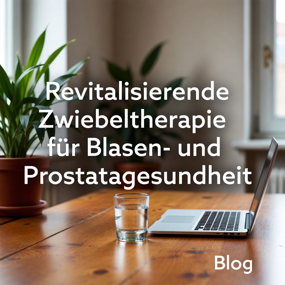 Belebendes Zwiebelmittel für die Gesundheit von Blase und Prostata