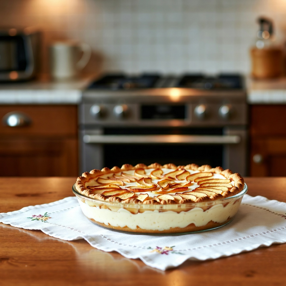 Mehr Äpfel als Teig! Super cremiger Apfelkuchen! Kuchen in Minuten!