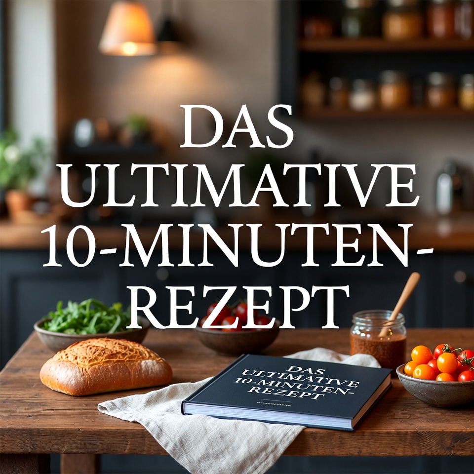 Das ultimative 10-Minuten-Rezept