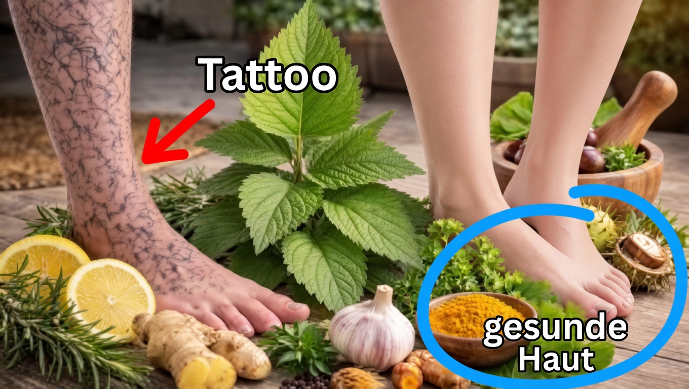 Kräuter zur Verbesserung der Durchblutung in den Beinen